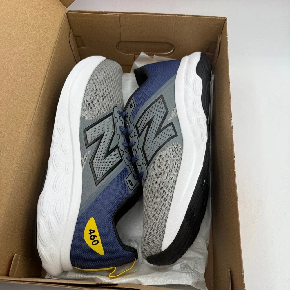 New Balance 460 v4 Shoes Men Size 11.5 Grey Blue Running M460RG4